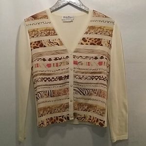 Salvatore Ferragamo women's cardigan size S